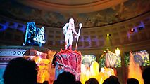 Inside Caesars Palace - Cheesy Mechanical Puppet Performance