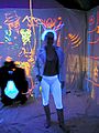 Elemental Otherworld - Glow Paint Room - Teresa