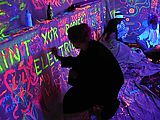 Elemental Otherworld - Glow Paint Room - Painting