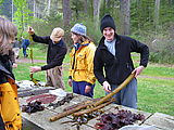 Laura - Dinner - Preparing Kelp
