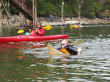 Cardboard Kayak Race - Geoff