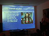 COM Bored Meeting - Powerpoint Presentation - Mez - Hair