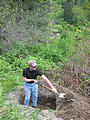 Pig Roast - Saturday - Digging Hole - Scott
