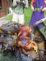 Pig Roast - Sunday - Carving Pig