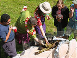 Pig Roast - Sunday - Carving Pig - Mez Brady Leo