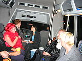 Inside Bus - Marta - Laura - Natalia - Lars - Matt