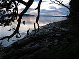Camping - Sunset - Laura - Blackberry Point - Valdes Island