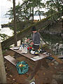 Wallace Island - Laura Cooking