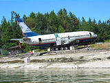 Boeing 737 Passenger Jet Airplane - To be put in water as artificial reef
