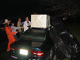 Kevin's Present - On Lars's Car - Leo - Candace - Lars - Kevin