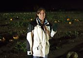Corn Maze - Becky - Ghost in Pumpkins (Photo by Lars)