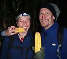 Corn Maze - Suzanne - Lars - With Corn (Photo by Lars)