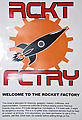 Groove Drive - Rocket Factory Sign
