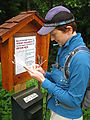 Deception Creek Trail Hike - Sign - Laura