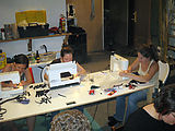 Laserfingers Workshop - Sewing - Amy - Kerry - Katie