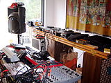 Whistler DJ Equipment (Photo by Mars)