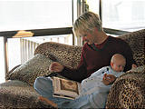 Lake Whatcom Vacation Home - Reading & Baby