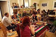 Dinner - Amy - Liz - Geoff - Corrie - Todd - Sandy - Rose - Laura - Ali - Mason (Photo by Robert)