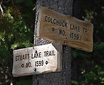 Colchuck Lake Trail - Sign