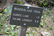 Tolmie Lookout Trail - Sign