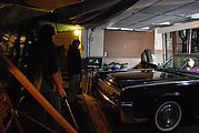 Filming "The Coffee Table" - Car - 1964 Lincoln Continental Convertible