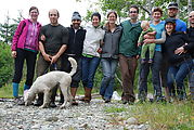 Redwood National Park - Home Creek - Group - Lyra - Laura - Geoff - Muppet
