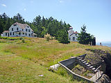 Burrows Island - West End of Island - Lighthouse
