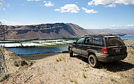 Saddle Mountains (West) - Road R SW - Powerline Road - End - Columbia River - Sentinel Gap - Jeep WJ