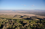 Saddle Mountains (East) - Wahatis Peak - View Looking South - Colombia River - Hanford