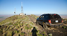 Saddle Mountains (East) - Wahatis Peak - Radio Towers - Jeep WJ