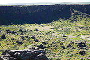 Frenchman Coulee - Campsite - View from Top of the Feathers