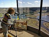 Dry Falls Visitor Center - Telescope - Lyra