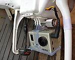 DJI Phantom - GoPro HERO2 Camera - FatShark Antenna