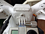 DJI Phantom - GoPro HERO2 Camera - FatShark Antenna