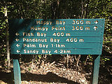 Whitsundays - Long Island Resort - Trails - Sign