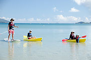 Whitsundays - Long Island Resort - Kayak - Stand Up Paddling - Joel - Lyra - Liz - Laura