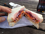 Port Campbell Take Away - Sandwich with Carrot and Beetroot