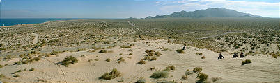 South of San Felipe - View from Water Tower (panorama) (12/30/2001 1:10 PM)