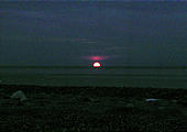 Campsite South of Puertecitos - Moonrise (12/30/2001)