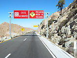 20090101 1157 P3F19 N0325773W1160412 - Baja - TL11198 - Highway 2 - La Rumorosa - Sign - Evite Accidentes - Precaucion Riesgo de Volcadura - Driving East