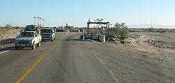 Highway 5 - Military Checkpoint