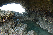 Beach near El Rosario - Tidepool - Cave