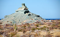 Baja - Las Animas - Green and Pink Rocks