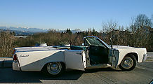 1963 Lincoln Continental Convertible - Right Doors Open