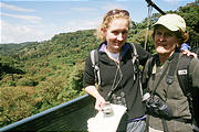 Monteverde - Sky Walk - Suspension Bridge - Liz Dottie (photo by Laura) (Jan 2, 2005)