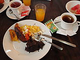 Antigua - Breakfast - Antigua Típico Comedor - Eggs - Plantains - Beans - Cheese