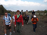 Pacaya - Volcano - Kids Selling Horse Rides - Laura (They rode up with us for almost a mile.)