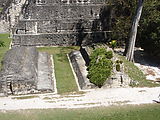 Tikal - Pyramid Ruin - Ball Court in Great Plaza