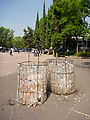 Chapultepec Park - Plastic Bottle Trash Cans