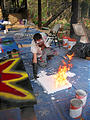 El Bosque - Brian Painting - Fire